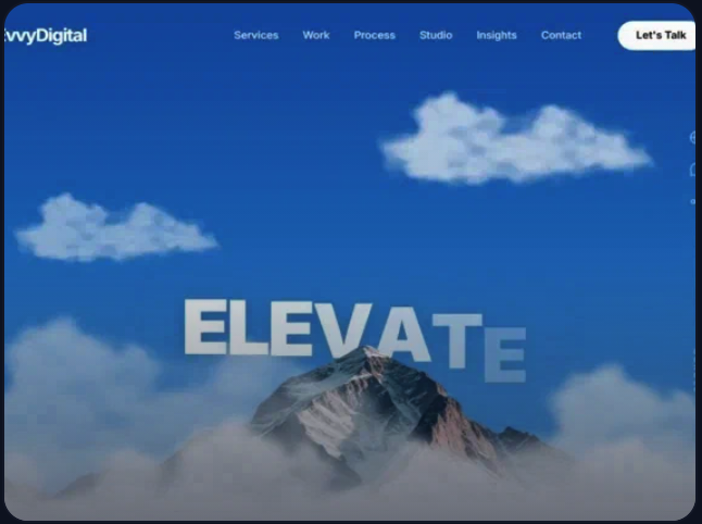Bold and modern landing page style, a website design standard by Rankeb